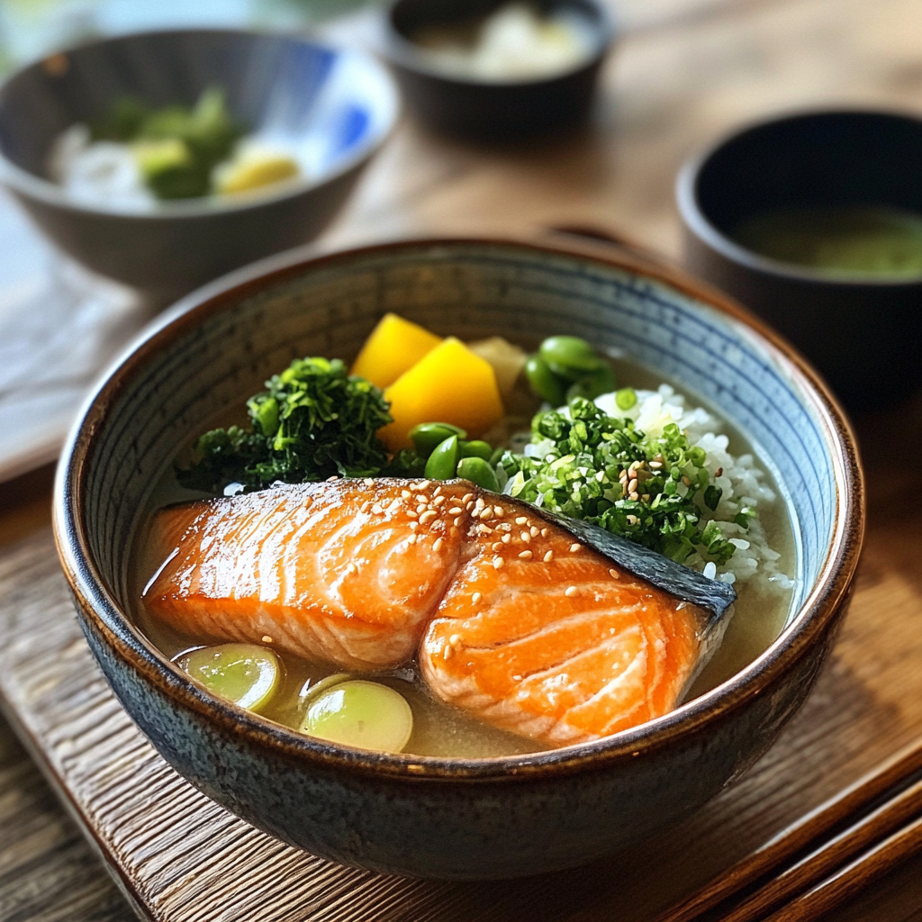 Ochazuke, quick and easy meal