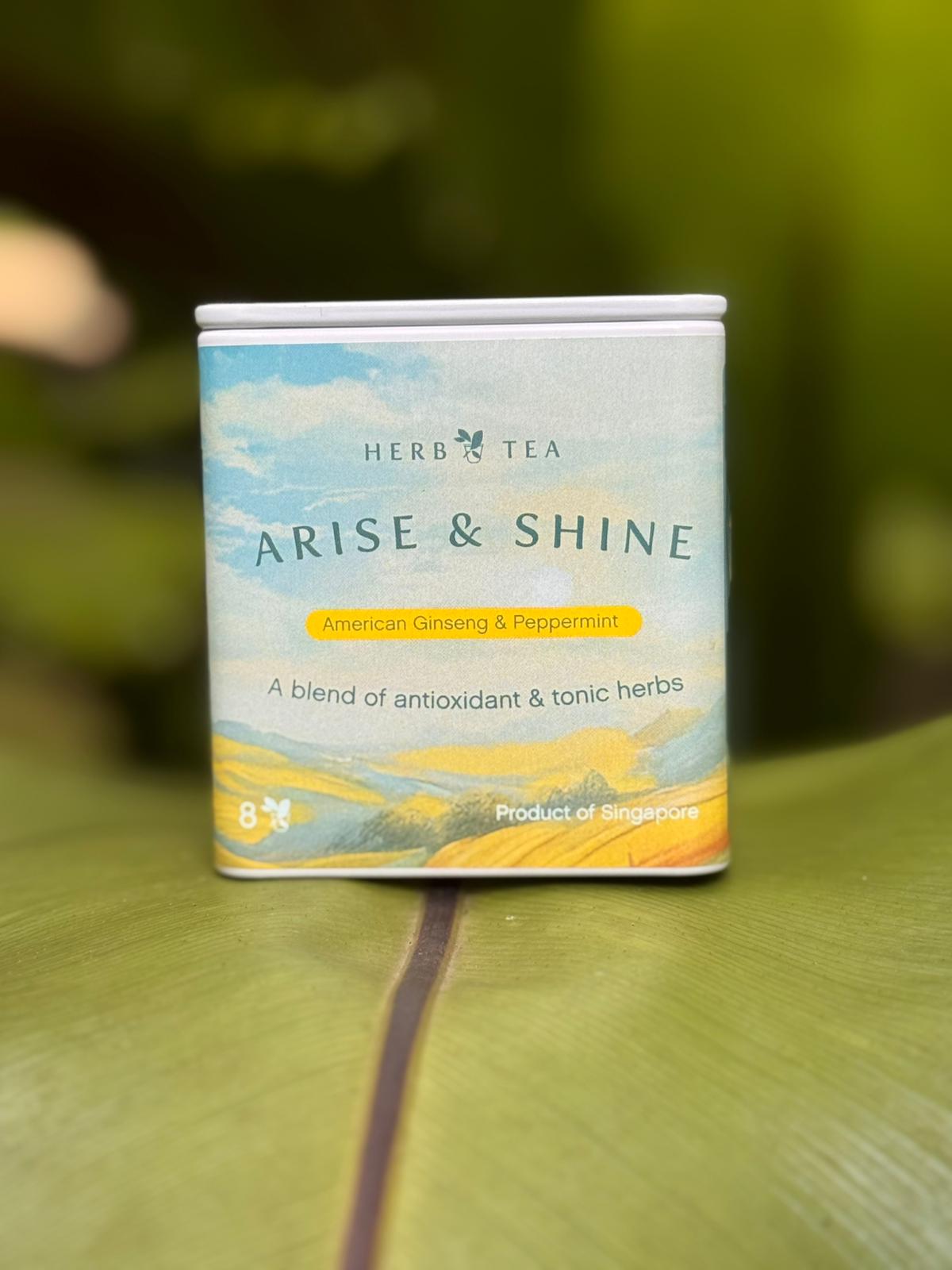 健康茶葉膠囊：ARISE &amp; SHINE