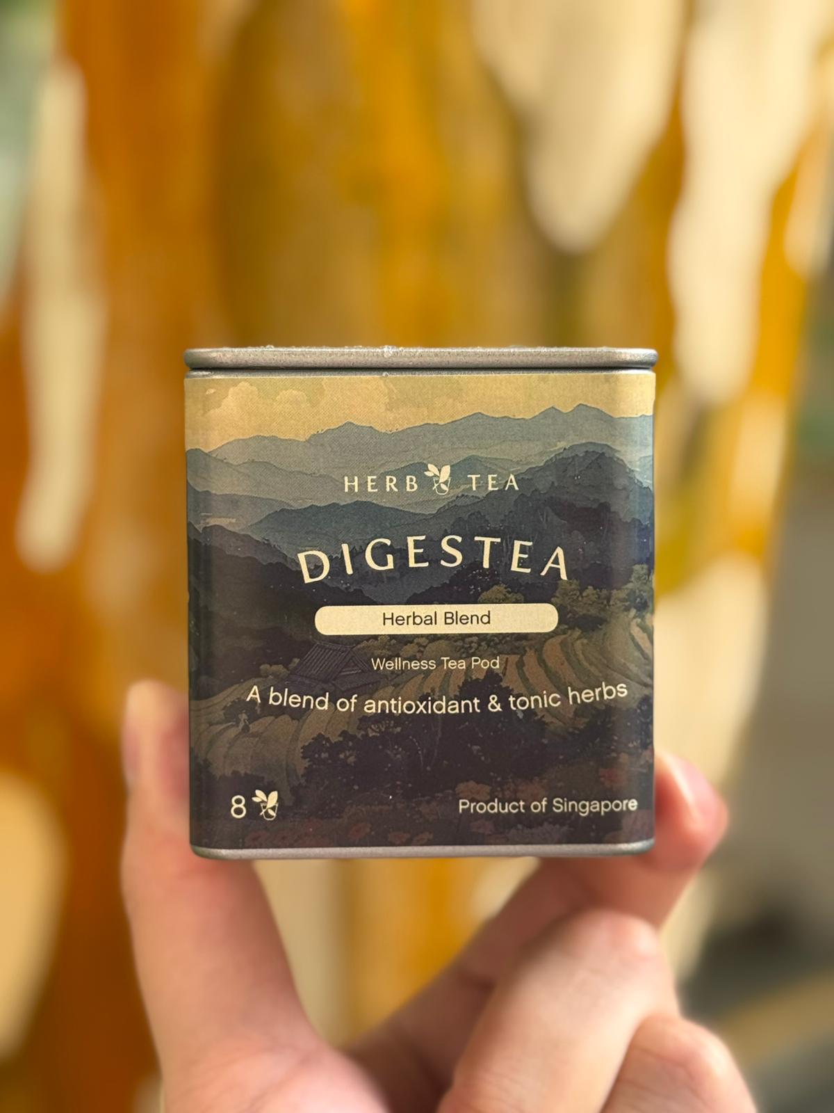 健康茶膠囊：Digestea