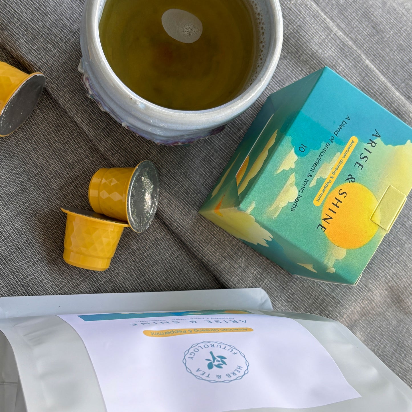 Wellness Tea Capsule | Ginseng Tea Capsule | Herb X Tea