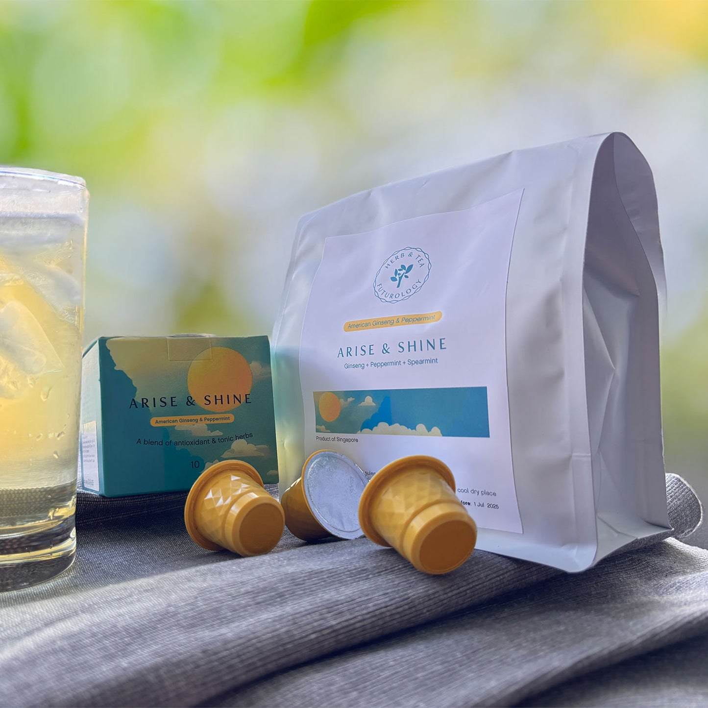 Wellness Tea Capsule | Ginseng Tea Capsule | Herb X Tea